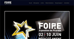 Desktop Screenshot of foire-de-picardie.com